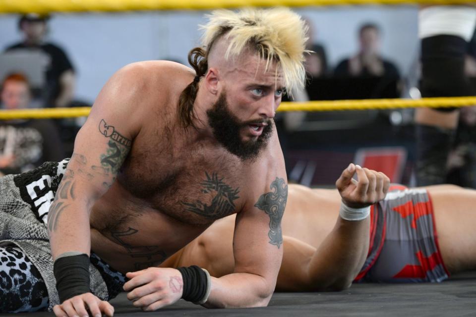 Wrestler Enzo Amore in the ring: Getty Images