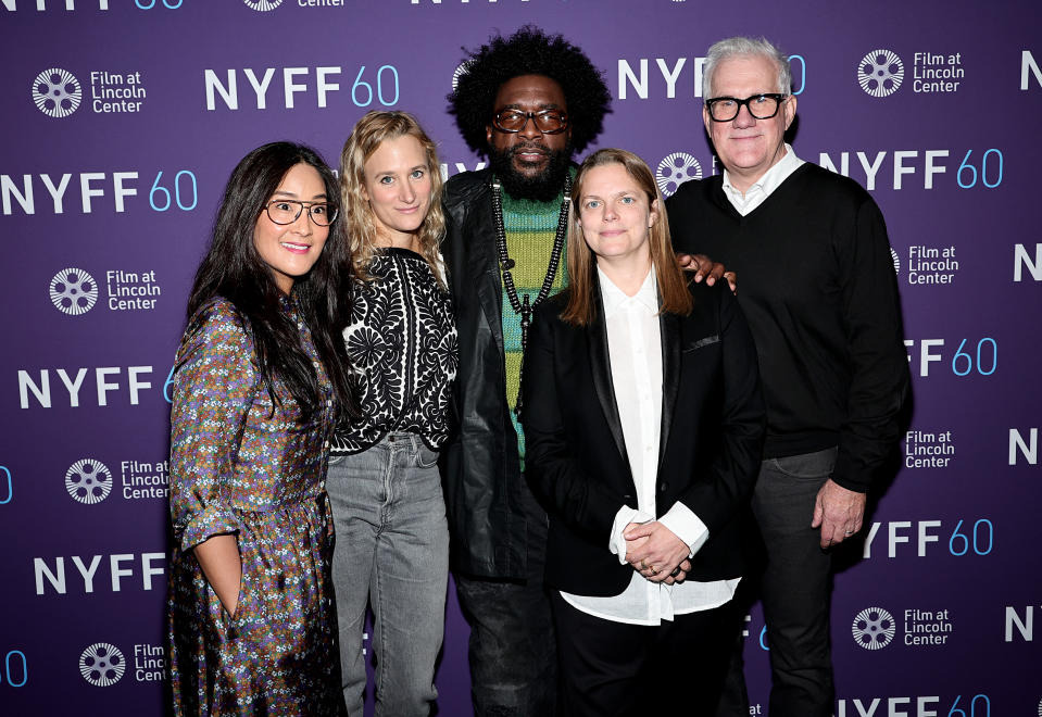 Participant CEO David Linde with Lisa Nishimura, “Descendant” director Margaret Brown, Ahmir “Questlove” Thompson, and Tonia Davis - Credit: Getty Images