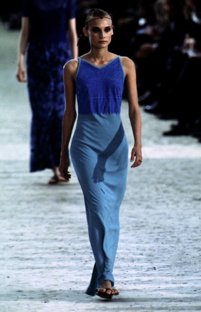 Vogue - Collette Dinnigan Spring 1998 See more of Diane Kruger's catwalk  appearances