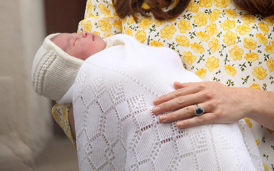 <p>Princess Charlotte made history from the very moment she was born, as she became the first female in the royal family to be given the right to the throne.<br><br>After the Duke and Duchess of Cambridge tied the knot in 2011, the government passed the ‘Succession to the Crown Act of 2013’ which would enable their child (regardless of gender) to become the Monarch. When Prince Louis was born on 23rd April, Charlotte became the first female in royal history to leapfrog her way to the crown. <em>[Photo: Getty]</em> </p>