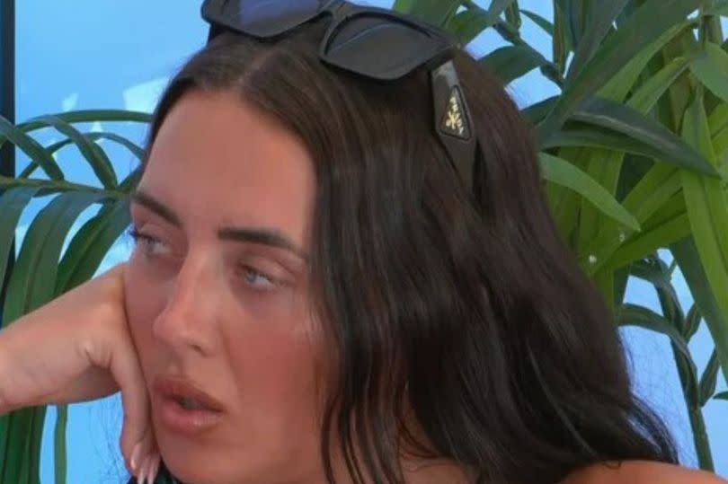 Jess wears Prada sunglasses Love Island