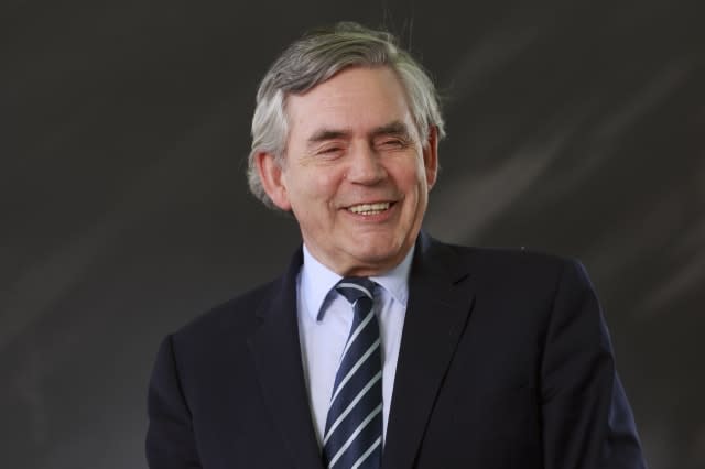 Gordon Brown Attends 2016 Edinburgh International Book Festival