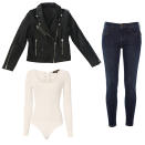 <a rel="nofollow noopener" href="http://rstyle.me/n/ctdww9chdw" target="_blank" data-ylk="slk:Leather Jacket, BLANKNYC, $368"My favorite outfit formula is a structured leather jacket, a fitted bodysuit and mid-rise jeans. I feel that this is what flatters my body best, and I love throwing a jacket over everything for more of a statement." —Andrea Navarro, Associate Beauty Editor;elm:context_link;itc:0;sec:content-canvas" class="link ">Leather Jacket, BLANKNYC, $368<p>"My favorite outfit formula is a structured leather jacket, a fitted bodysuit and mid-rise jeans. I feel that this is what flatters my body best, and I love throwing a jacket over everything for more of a statement."</p> <p><em>—Andrea Navarro, Associate Beauty Editor</em></p> </a><a rel="nofollow noopener" href="http://www.anrdoezrs.net/links/3550561/type/dlg/http://www.intermixonline.com/exclusive-for-intermix/caterina-lace-up-grommet-white-bodysuit/DZ-INT250-ONL.html?dwvar_DZ-INT250-ONL_color=900&cgid=tops-bodysuits" target="_blank" data-ylk="slk:Caterina Lace-Up Grommet White Bodysuit, Intermix, $225"My favorite outfit formula is a structured leather jacket, a fitted bodysuit and mid-rise jeans. I feel that this is what flatters my body best, and I love throwing a jacket over everything for more of a statement." —Andrea Navarro, Associate Beauty Editor;elm:context_link;itc:0;sec:content-canvas" class="link ">Caterina Lace-Up Grommet White Bodysuit, Intermix, $225<p>"My favorite outfit formula is a structured leather jacket, a fitted bodysuit and mid-rise jeans. I feel that this is what flatters my body best, and I love throwing a jacket over everything for more of a statement."</p> <p><em>—Andrea Navarro, Associate Beauty Editor</em></p> </a><a rel="nofollow noopener" href="http://rstyle.me/n/ctdwwkchdw" target="_blank" data-ylk="slk:Mid Rise Push Up Skinny Jean, Cotton On, $45"My favorite outfit formula is a structured leather jacket, a fitted bodysuit and mid-rise jeans. I feel that this is what flatters my body best, and I love throwing a jacket over everything for more of a statement." —Andrea Navarro, Associate Beauty Editor;elm:context_link;itc:0;sec:content-canvas" class="link ">Mid Rise Push Up Skinny Jean, Cotton On, $45<p>"My favorite outfit formula is a structured leather jacket, a fitted bodysuit and mid-rise jeans. I feel that this is what flatters my body best, and I love throwing a jacket over everything for more of a statement."</p> <p><em>—Andrea Navarro, Associate Beauty Editor</em></p> </a>