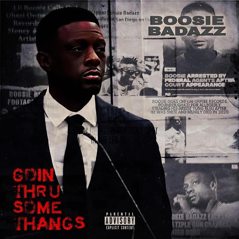 Boosie Badazz 'Goin Thru Some Thangs' Album Cover