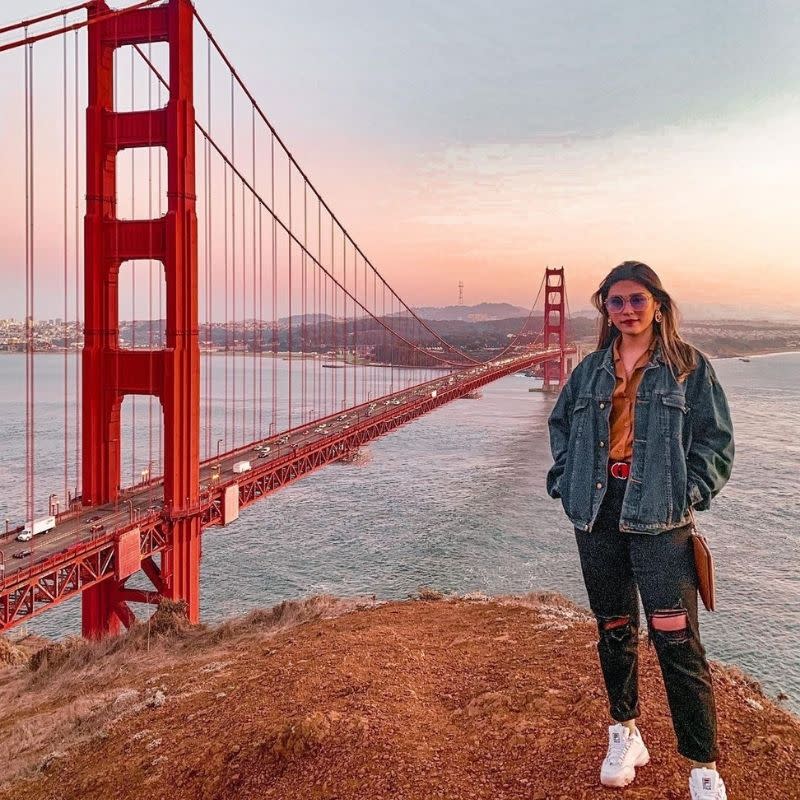 ▲美國西岸舊金山景點-金門大橋。
（圖／sandy06_06,Instagram）