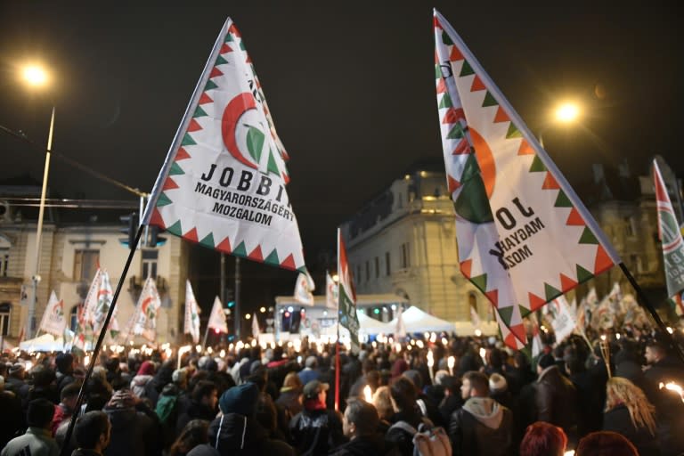 Hungarian ultra-nationalist party Jobbik has led demonstrations against Prime Minister Viktor Orban