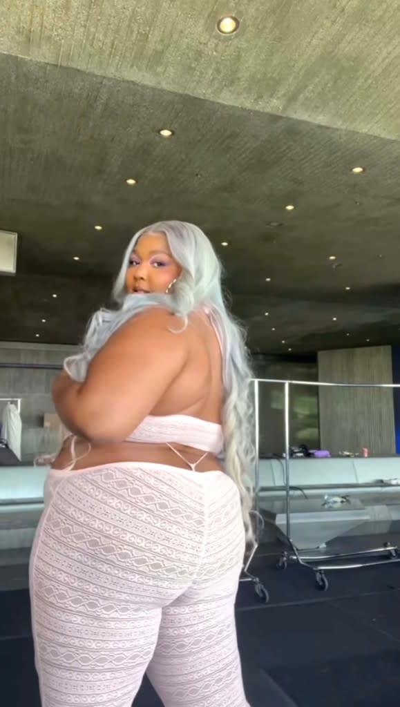 New Drop! Lizzo Flashes Her Thong in New Yitty Jumpsuit