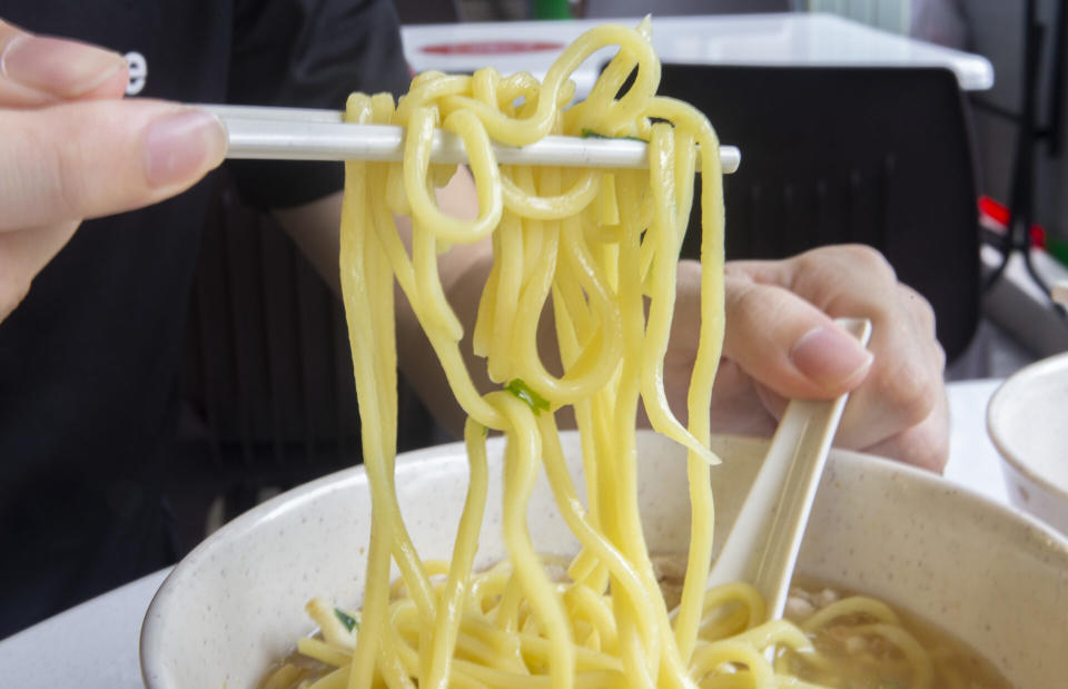 Da Muzhi Minced Meat Noodle - Egg noodles