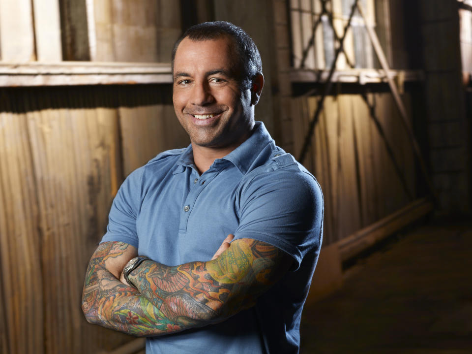 FEAR FACTOR -- Pictured: Host, Joe Rogan -- (Photo by: Chris Haston/NBCU Photo Bank/NBCUniversal via Getty Images via Getty Images)