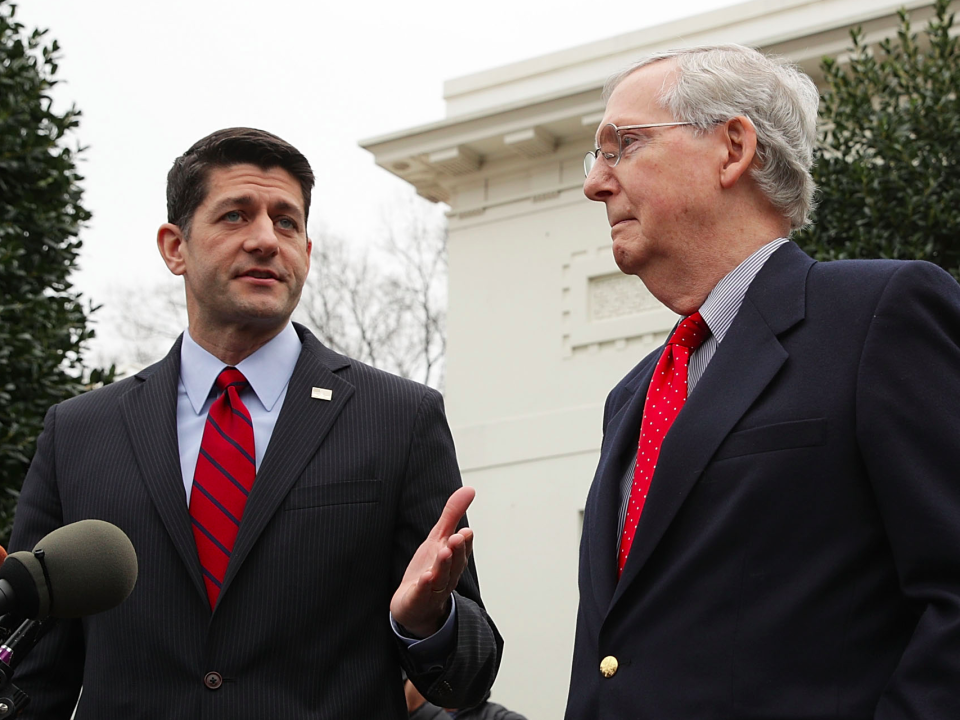 paul ryan Mitch Mcconnell