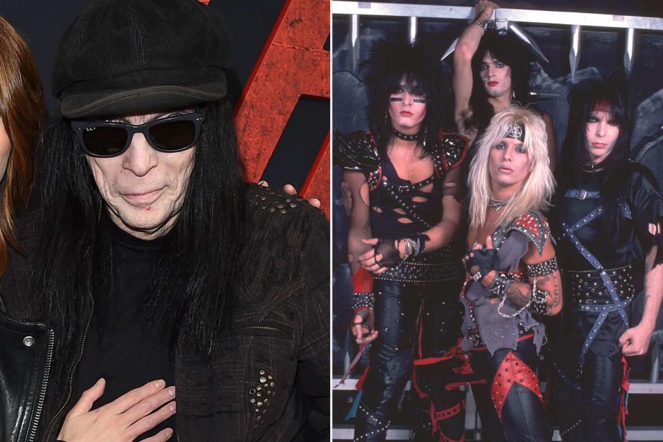 <p>Axelle/Bauer-Griffin/FilmMagic; Chris Walter/WireImage</p> Mötley Crüe lead guitarist Mick Mars and the band