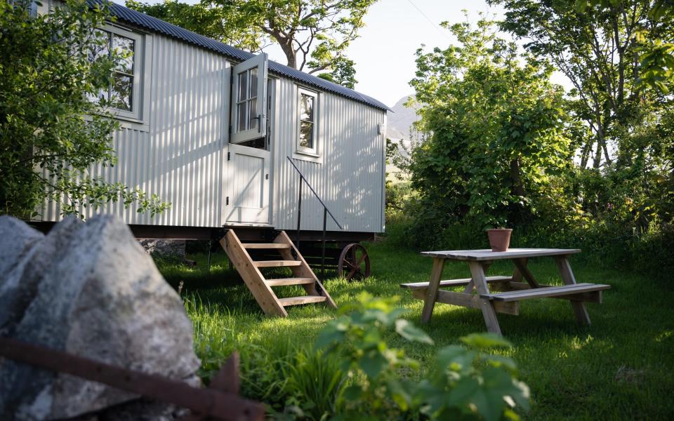 Bert's Kitchen Garden is a back-to-nature eco-campsite in North Wales