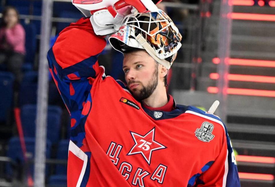 Statt NHL: Russischer Goalie auf Arktis-Insel stationiert