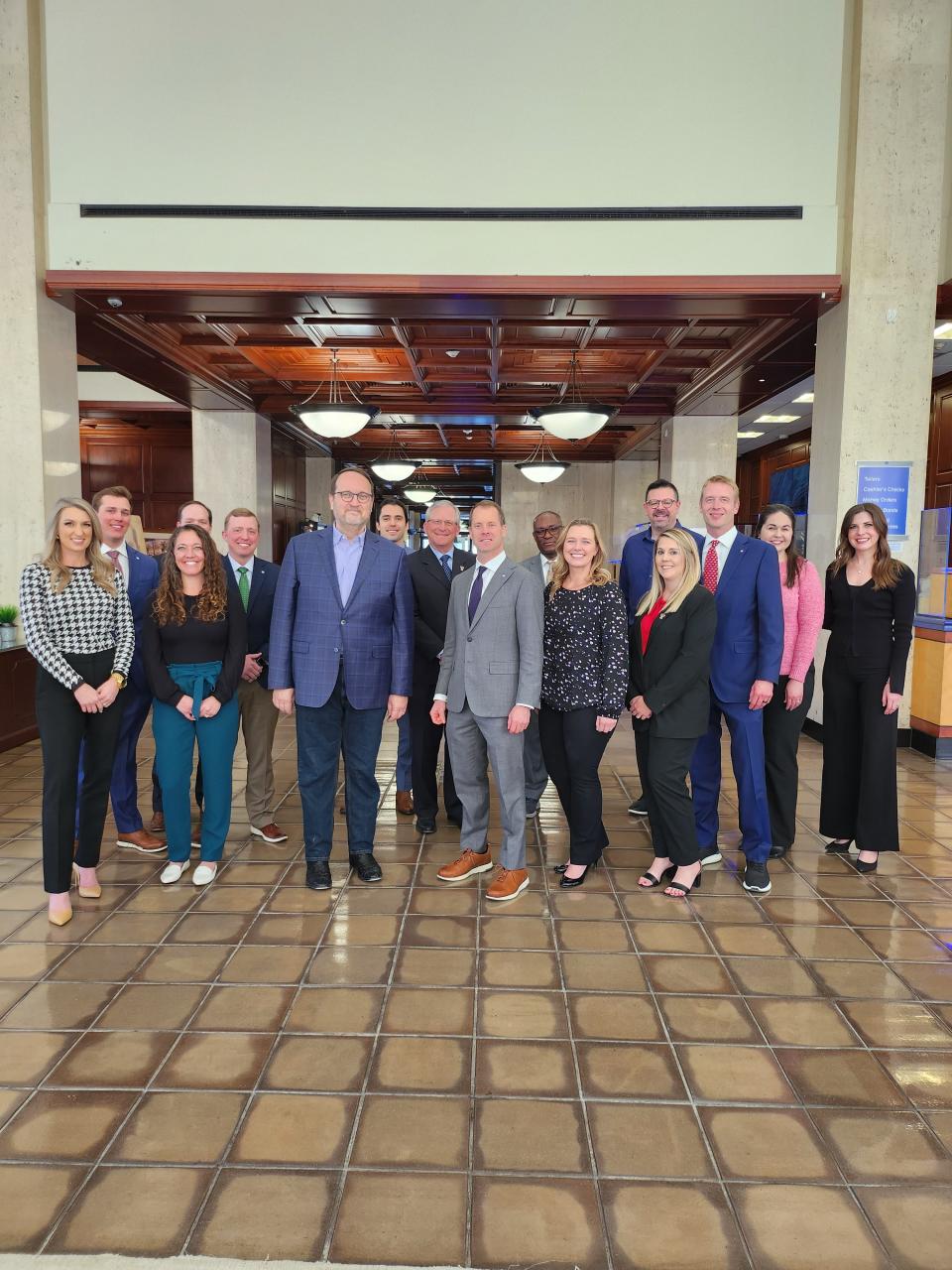 Amarillo National Bank announces Wednesday afternoon a $1 million donation, as well as the bank collecting donations benefiting the Amarillo Area Foundation Panhandle Disaster Relief Fund, during a news conference in the ANB tower main lobby.