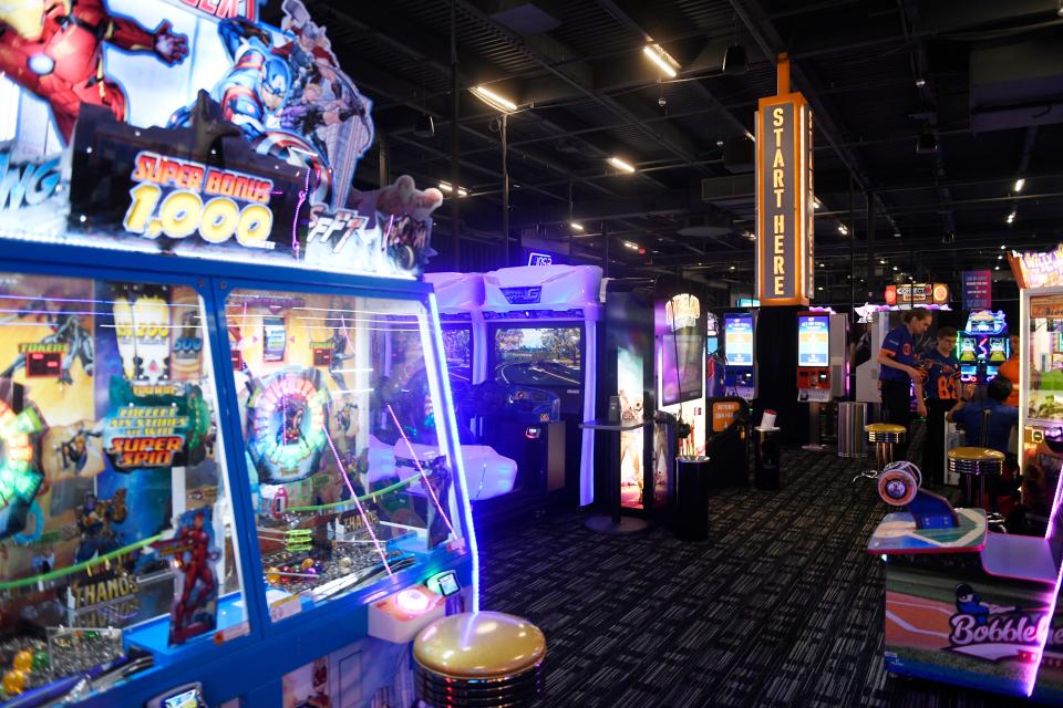 Dave & Buster's is opening in Lubbock, as seen on Wednesday, May 3, 2023. The arcade and sports bar opens Monday, May 8.