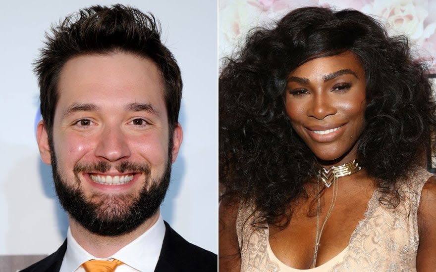 Love won: Alexis Ohanian and Serena Williams - Getty