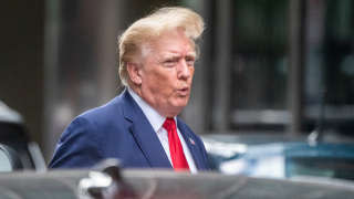 Donald Trump departs Trump Tower two days after FBI agents raided his Mar-a-Lago Palm Beach home, in New York City, New york, U.S., August 10, 2022. REUTERS/David 'Dee' Delgado