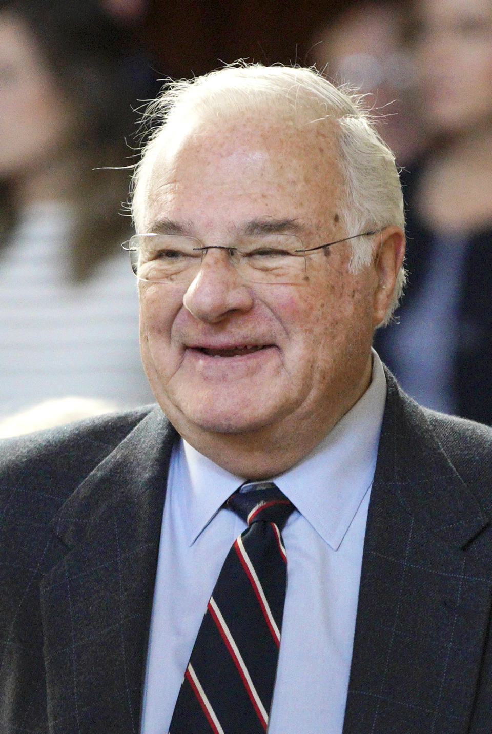 In this Jan. 10, 2018 photo, online brokerage TD Ameritrade founder Joe Ricketts attends the swearing-in ceremony of his son, Neb. Gov. Pete Ricketts, in Lincoln, Neb. The patriarch of the family behind the Chicago Cubs has apologized after an online media outlet published emails in which he took part in racist comments and conspiracy theories. Some of the emails Splinter News published Monday, Feb. 4, 2019, featured Ricketts making Islamophobic comments. Others included conspiracies about former President Barack Obama's birthplace and education. Ricketts apologized for the emails, saying he believes "bigoted ideas are wrong." (AP Photo/Nati Harnik, File)