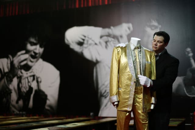 Elvis Presley memorabilia exhibition - London