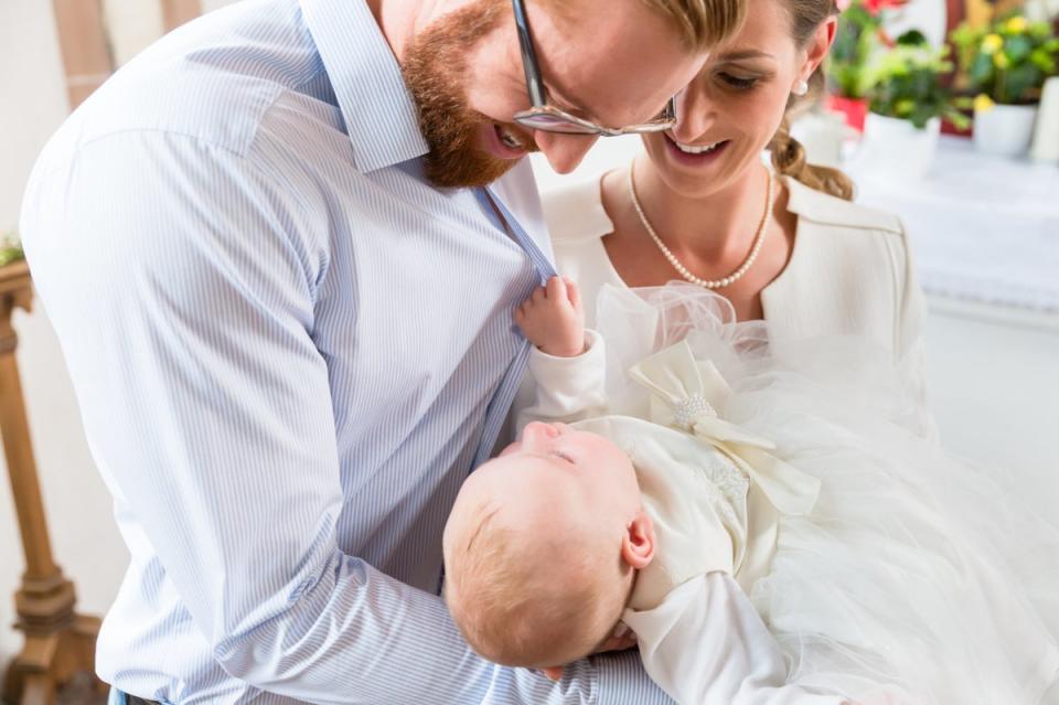 The number of parents christening their newborns has declined in Britain in recent years (iStock)