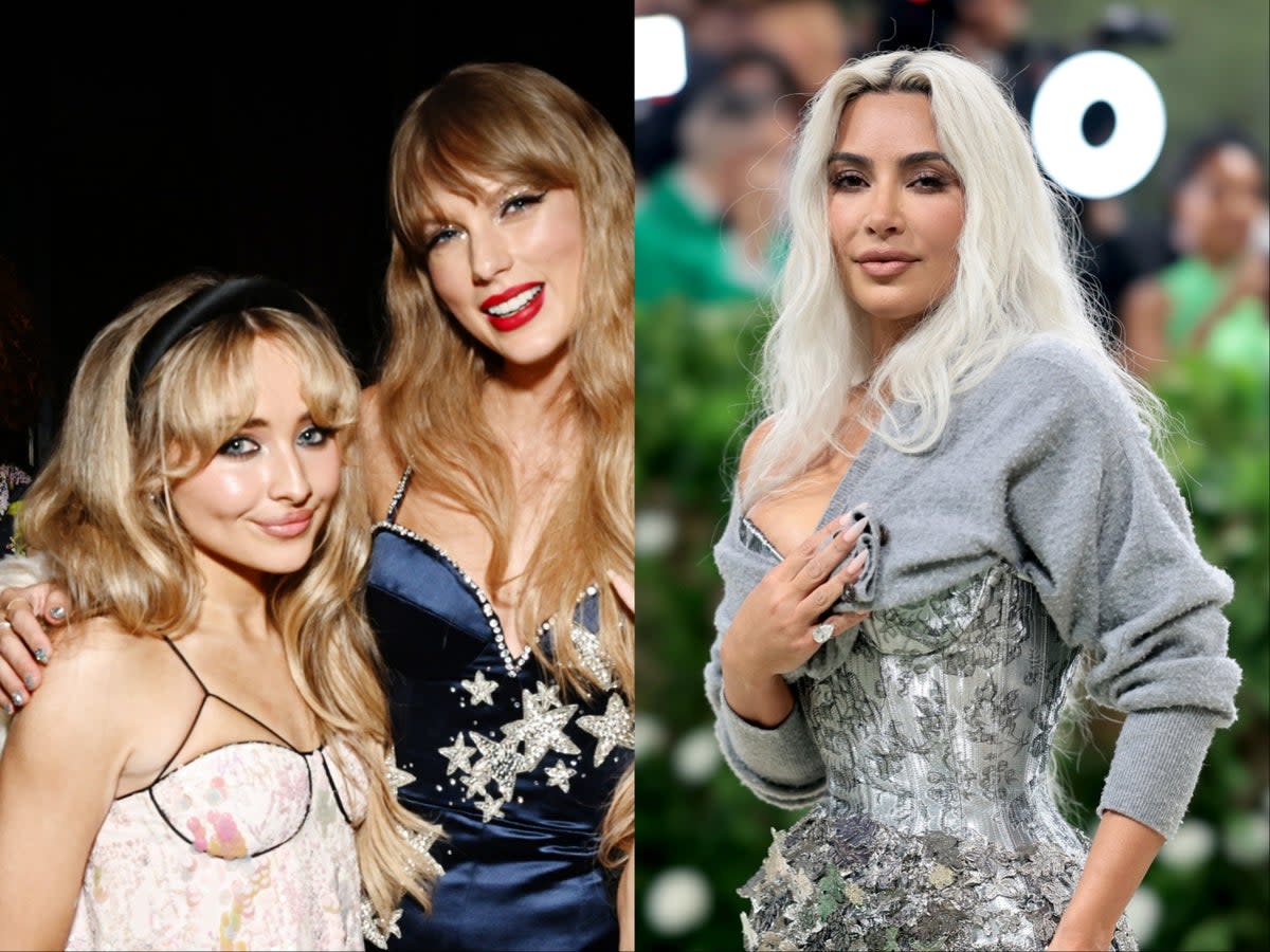 Sabrina Carpenter says she was ‘very communicative’ with Taylor Swift about collab with Kim Kardashian’s Skims (Getty Images)