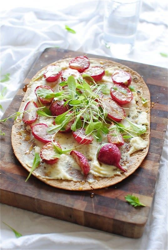 Roasted Radish Flatbread