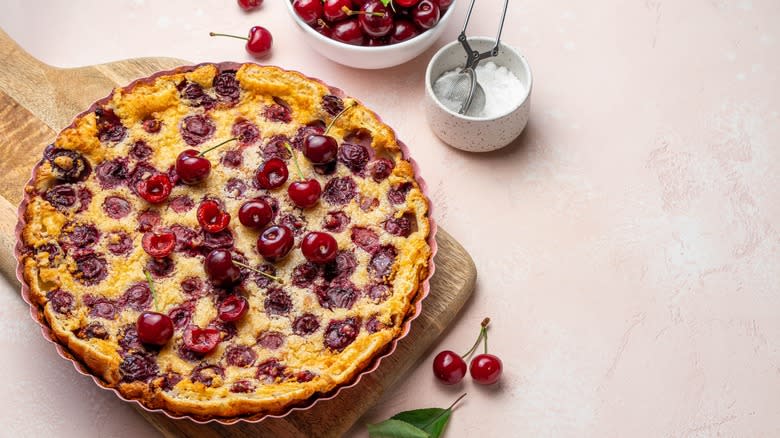 cherry clafoutis