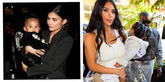 Kim Kardashian & Kylie Jenner's Daughters Joined Them in NYC for
