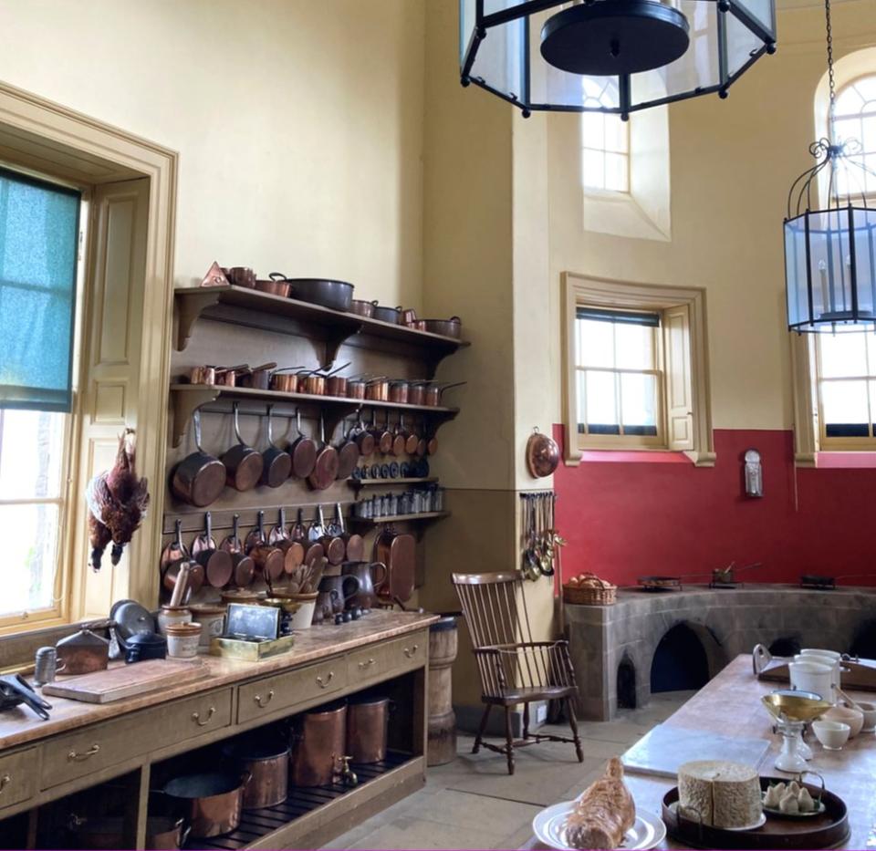 The kitchen at Culzean Castle