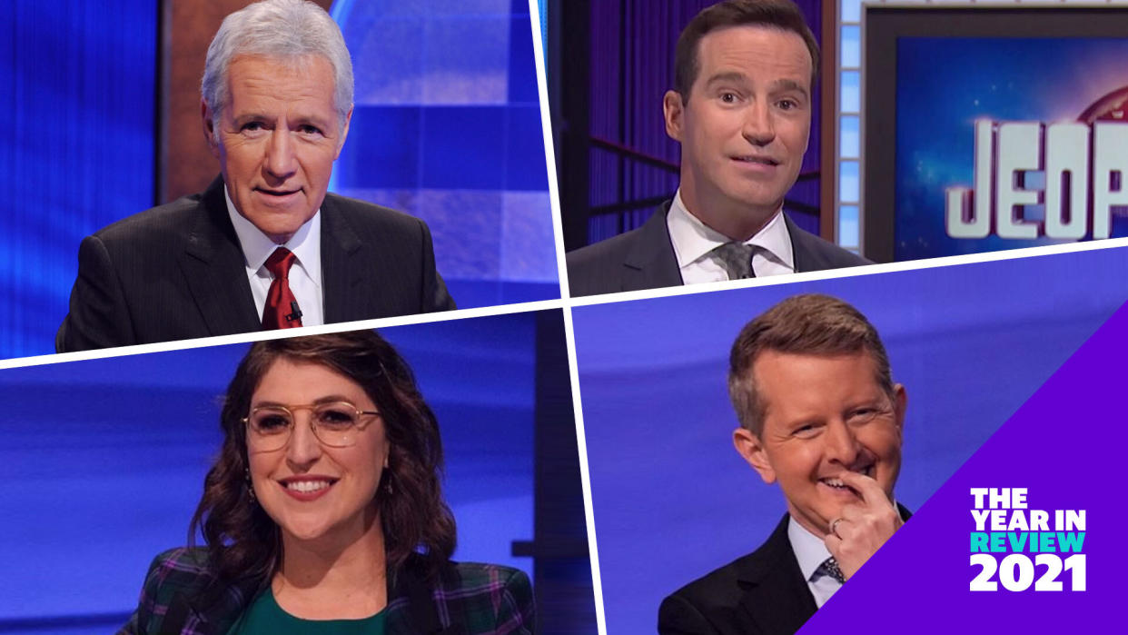 Mike Richards, Mayim Bialik and Ken Jennings all filled in for the late Alex Trebek on 