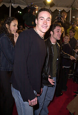 Chris Klein with Thomas Ian Nicholas at the Mann Village Theater premiere of Columbia's Saving Silverman