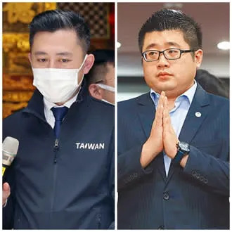 民進黨桃園市參選人林智堅（左）、民進黨副秘書長林鶴明（右）。（資料照片合成）