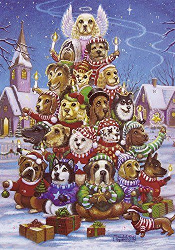 5) Canine Christmas Tree Advent Calendar