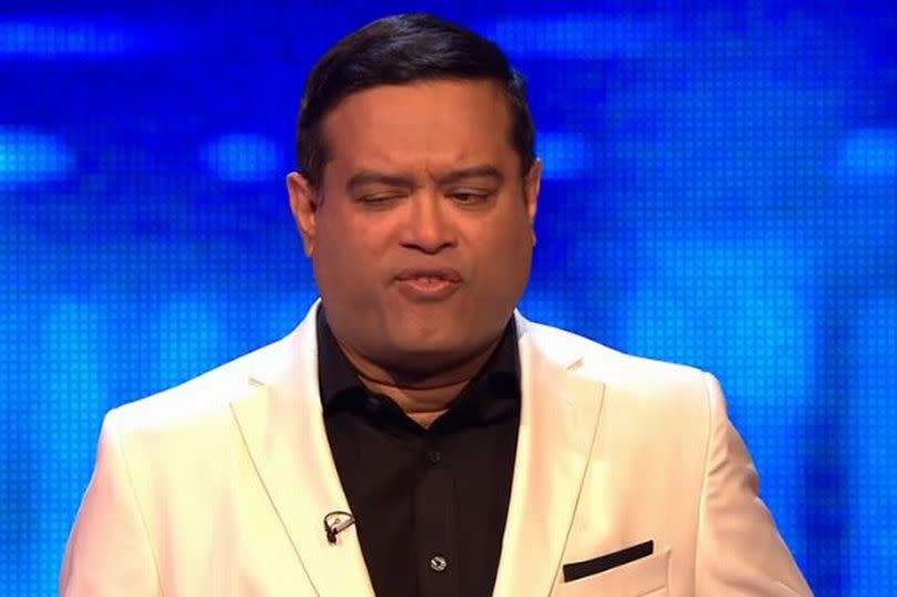 Paul Sinha, on The Chase