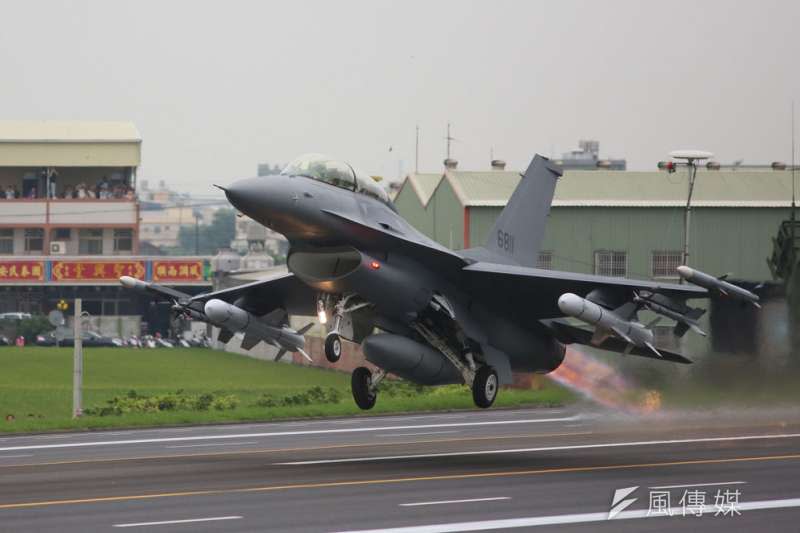 在美方通過新採購案後，台灣空軍的F-16V機隊將更壯大。（柯承惠攝）