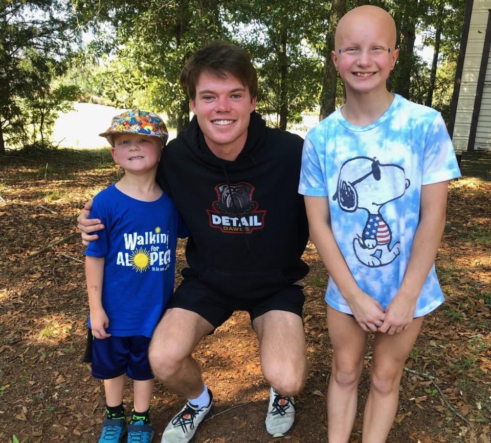 Jack TerHaar, owner of Detail Dawgs in Athens, recently donated revenues from his business to the National Alopecia Areata Foundation to raise awareness of the condition, which is also known as spot baldness. TeHaar said his sister suffers from the condition.