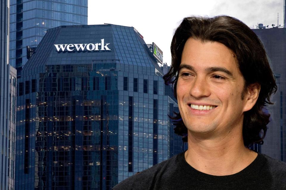 Founder Adam Neumann is trying to buy WeWork back after being ousted from the firm five years ago (ES Compsite/Alex Oquendo)