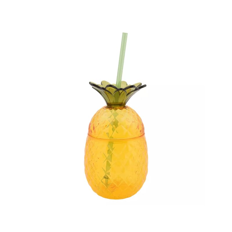 Celebrate Together Pineapple Straw Cup