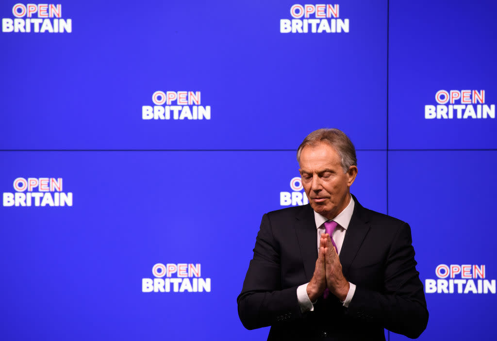 Tony Blair commented that the case for Scottish Independence had changed since the Brexit vote: Getty