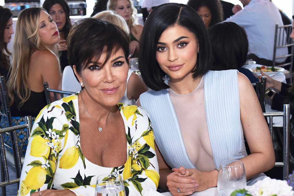 LOS ANGELES, CA - JULY 14: (EXCLUSIVE COVERAGE) Kris Jenner and Kylie Jenner attend SinfulColors and Kylie Jenner Announce charitybuzz.com Auction for Anti Bullying on July 14, 2016 in Los Angeles, California.