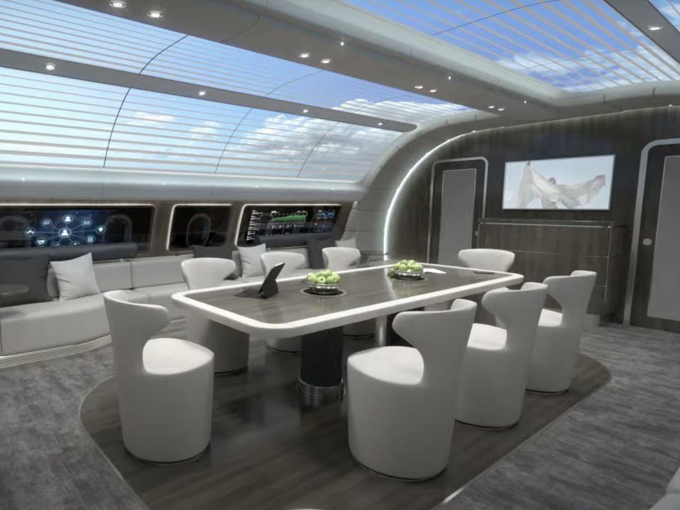 Lufthansa Technik A330 VIP cabin concept.