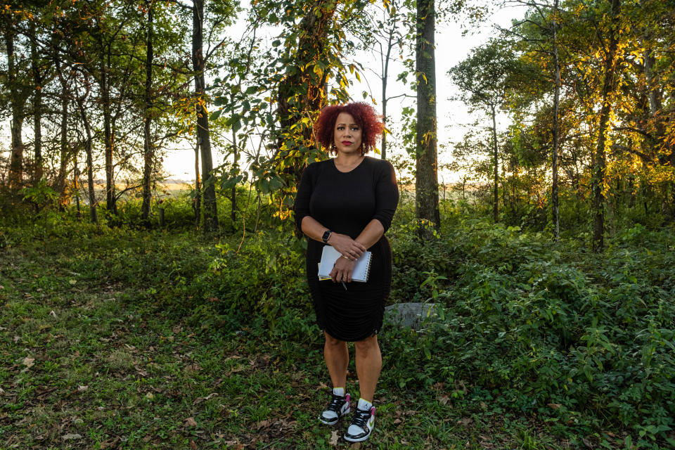 Told through the lens of Nikole Hannah-Jones’ personal story, historical events and the modern fights for voting rights, the first episode of The 1619 Project “Democracy” explores Black America’s centuries-long fight to democratize America and to hold the country to its founding ideals. (Patti Perret / Hulu)