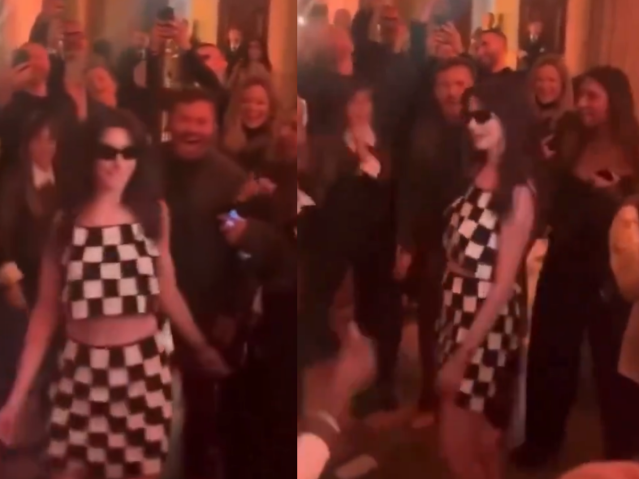 Fans praise Anne Hathaway's dancing in viral video from Versace party