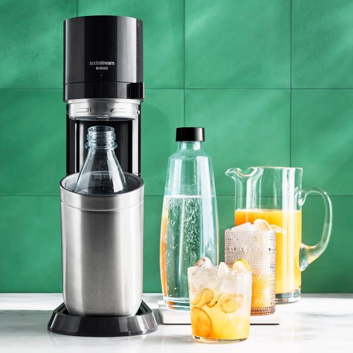 <p><a href="https://go.redirectingat.com?id=74968X1596630&url=https%3A%2F%2Fwww.williams-sonoma.com%2Fproducts%2Fsodastream-e-duo-sparkling-water-maker%2F&sref=https%3A%2F%2Fwww.menshealth.com%2Ftechnology-gear%2Fg37927738%2Fbest-gifts-for-men%2F" rel="nofollow noopener" target="_blank" data-ylk="slk:Shop Now;elm:context_link;itc:0;sec:content-canvas" class="link ">Shop Now</a></p><p>E-Duo Sparkling Water Maker</p><p>Williams Sonoma</p><p>$199.95</p>