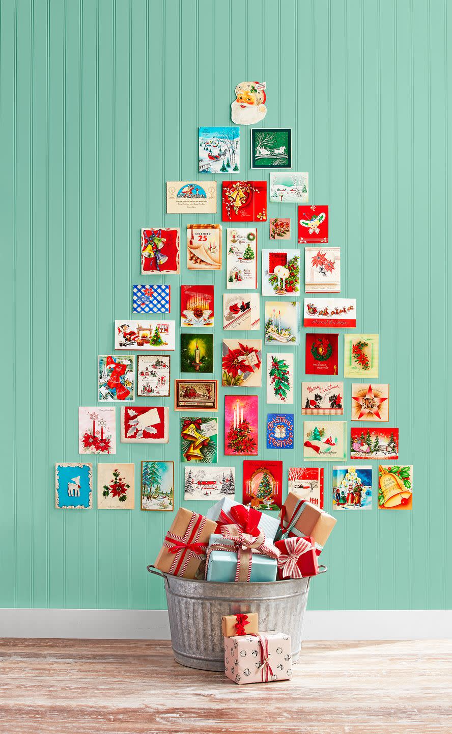 DIY a Christmas Card Tree