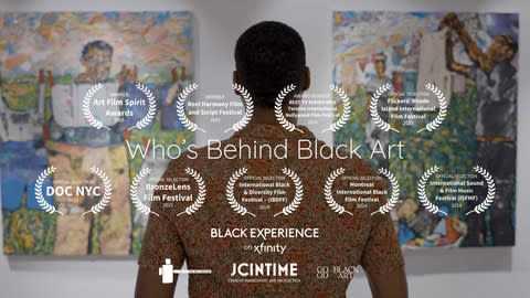 "Who's Behind Black Art" Premieres on Black Experience on Xfinity (Graphic: Business Wire)