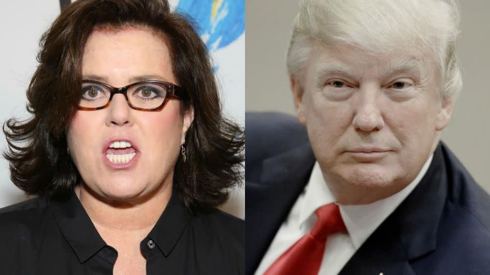 Rosie and Donald have a long history of warring against each other. Photo: Getty