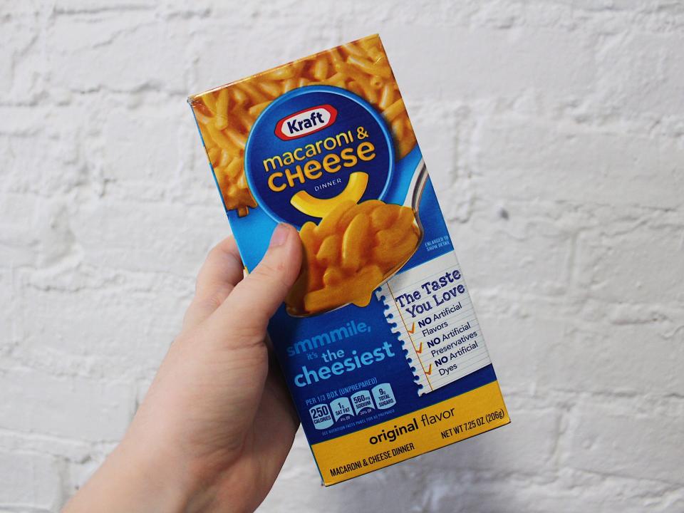 kraft mac and cheese