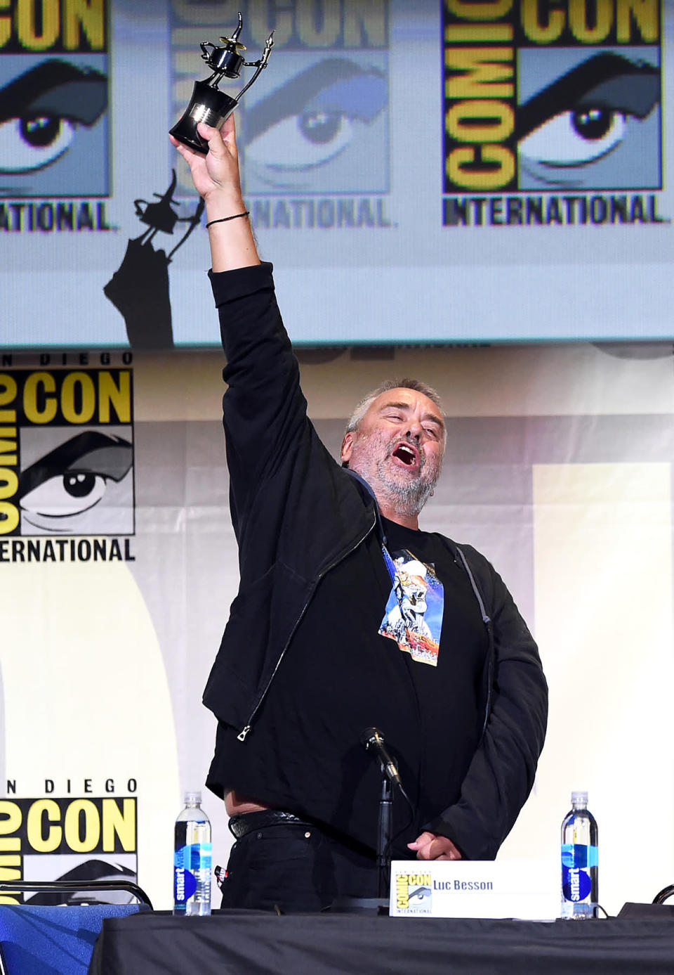 <p>Director Luc Besson on July 21. <i>(Photo: Kevin Winter/Getty Images)</i></p>