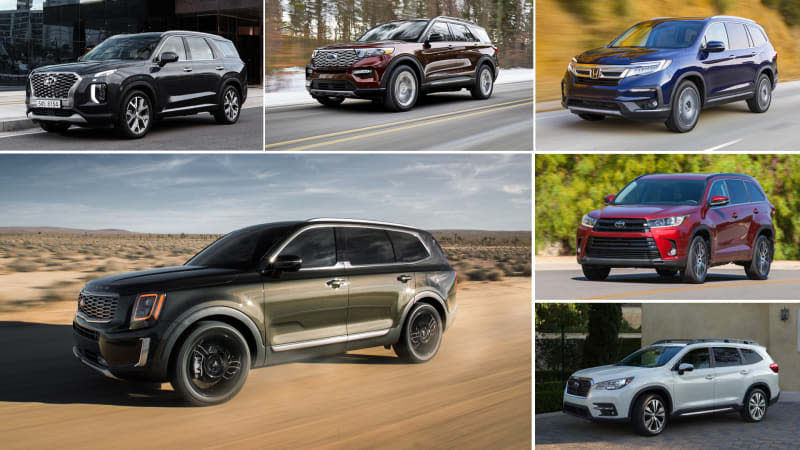 2020 Kia Telluride vs Other 3-Row Crossovers